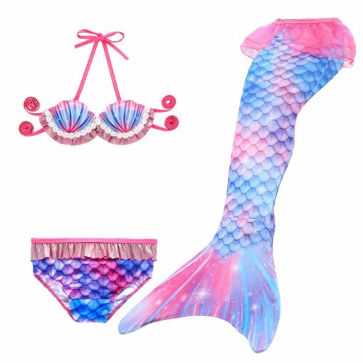 Costum de sirena Ariel Printesa Zana