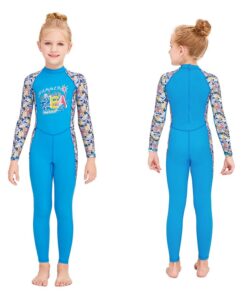 costum baie inot neopren protectie UV copii, costum inot