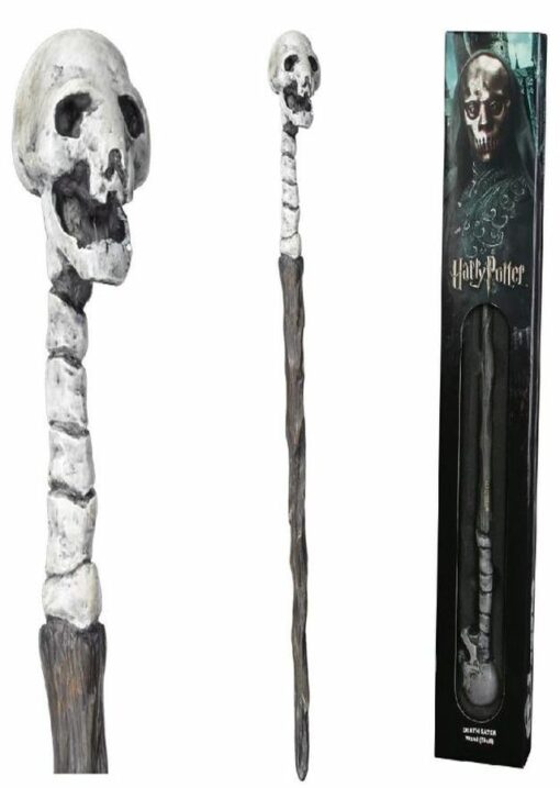 Bagheta Magica Skull Death Earthmagic wand Harry Potter