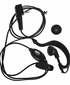 HandsFree THK pentru statiile radio portabile Baofeng, Quansheng, Puxing, Wouxun, Zastone, Navcom, Kenwood, negru