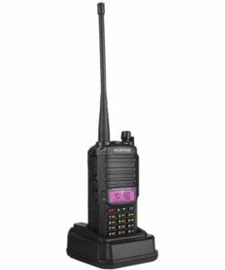 Stație Radio Baofeng UV9Rplus, VHF/UHF Professionala, Acumulator 8000 mAh, Rezistenta la apa si praf, dualband