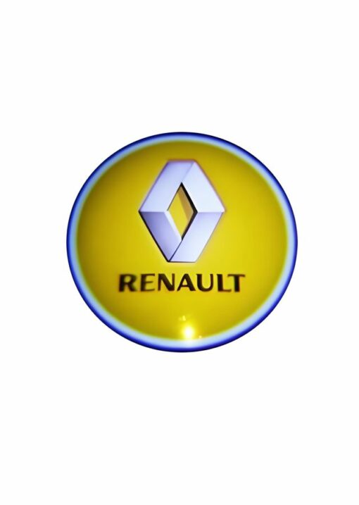 Holograme LED, THK, cu Logo Renault, pentru Portiere