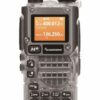 Statie radio Quansheng UV-K5(8)/K6, Rezistenta la apa si praf, dual band, UHF/VHF/Marina/Aeronautica, gri, transparent