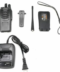 Statie radio BaofengBF-888S, UHF, 400-470Mhz, negru