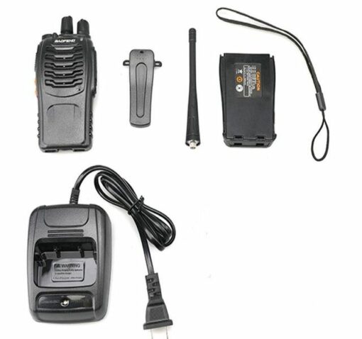 Statie radio BaofengBF-888S, UHF, 400-470Mhz, negru